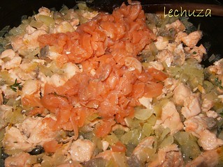 Tarta de salmón-añadir ahumado | by La cocinera Curuxa