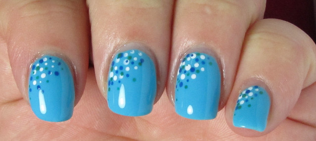 Like Bubbly Water Nail Art - Preview
