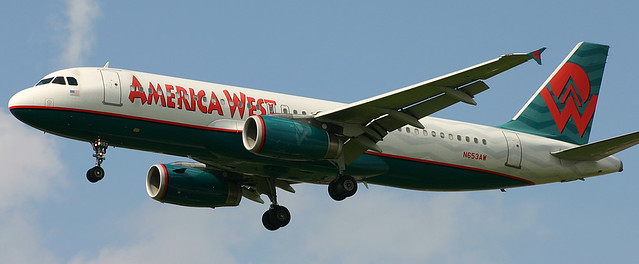 America West Airlines Airbus A320-232 N653AW