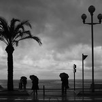 Rainy day in Nice, France 16/4 2009