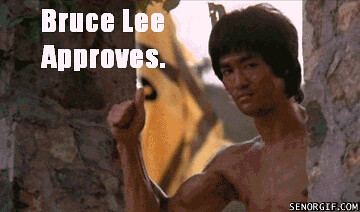 Bruce Lee Approves. /2011/04/22/funny… | Flickr