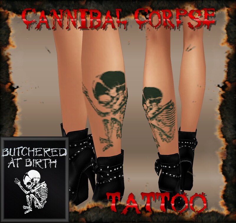 Tattoo Sanctuary  Cannibal Corpse album cover Torture Continuation