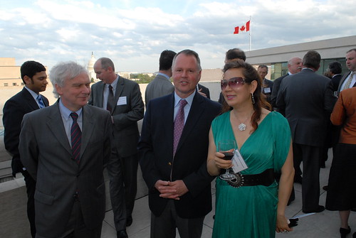 Reception at Embassy of Canada