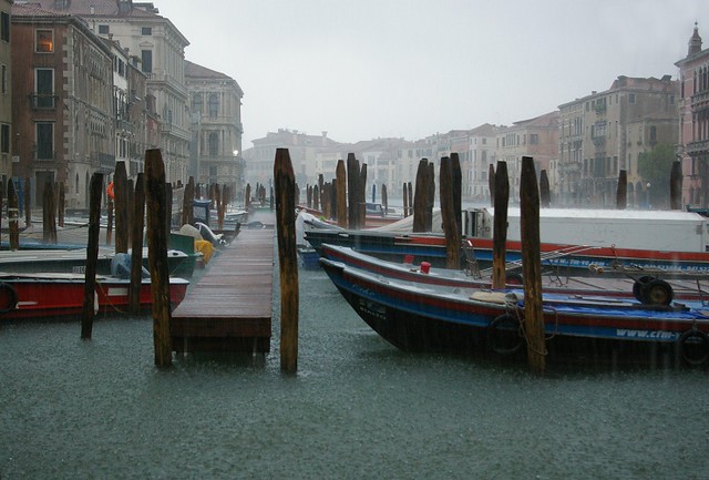 Venice. Grand Canal in the Mist