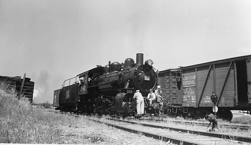 CN #7543 at Point Ellice | CN 0-6-0 switch engine #7543 at P… | Flickr