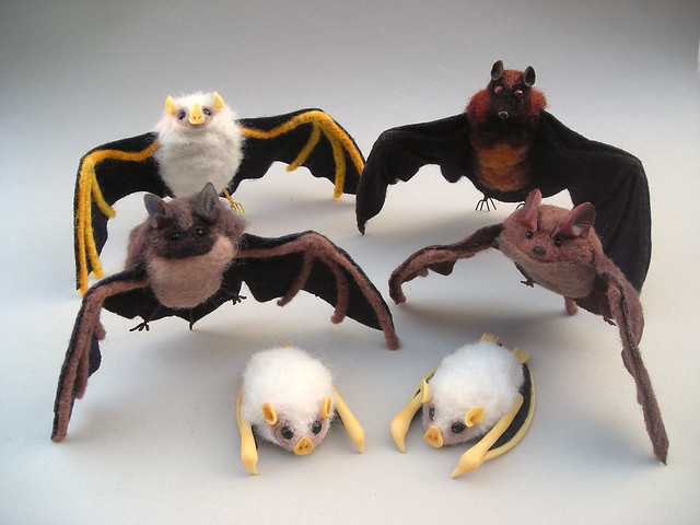 Six bats