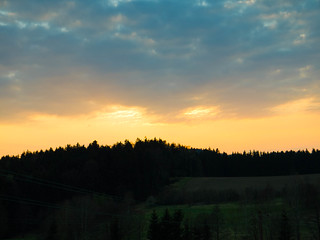 Sunset In Huettenbach