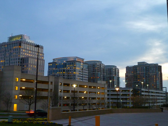 Looking Southwest, Reston Town Center Skyline, from The Paramount