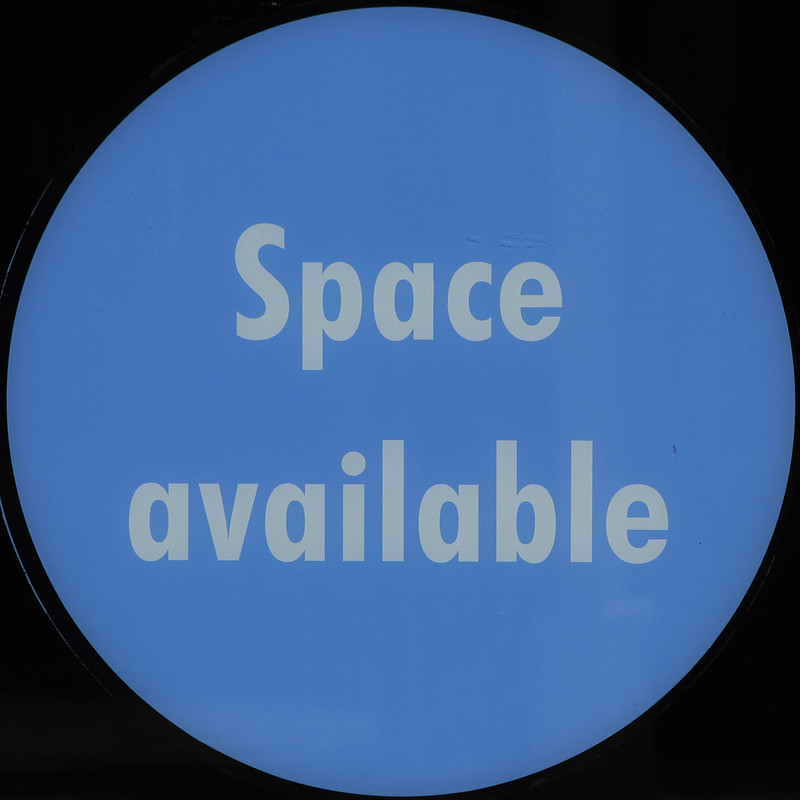 Space available