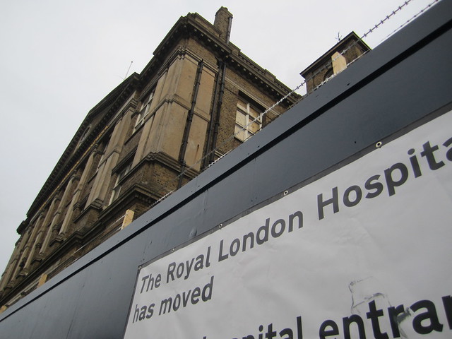 The Royal London Hospital has moved  . . .