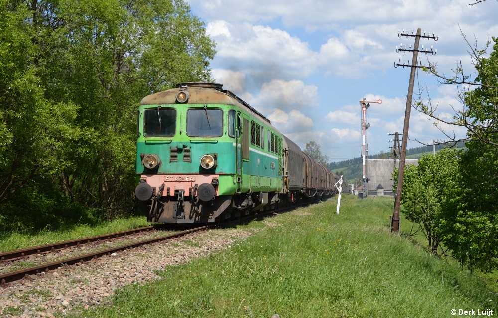 PKP Cargo ST43 164, Komańcza, 23-5-2014 13:14