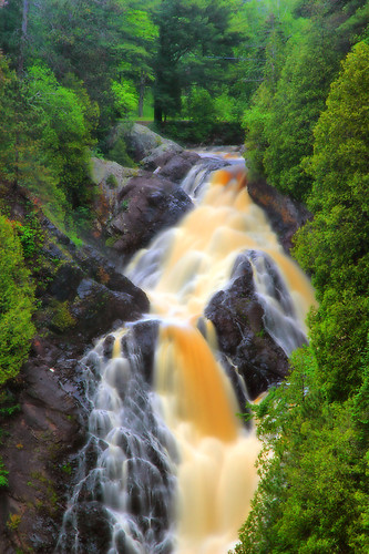 wisconsin waterfalls wi hdr manitoufalls pattisonstatepark wisconsinwaterfalls feltphoto1 douglasfeltman