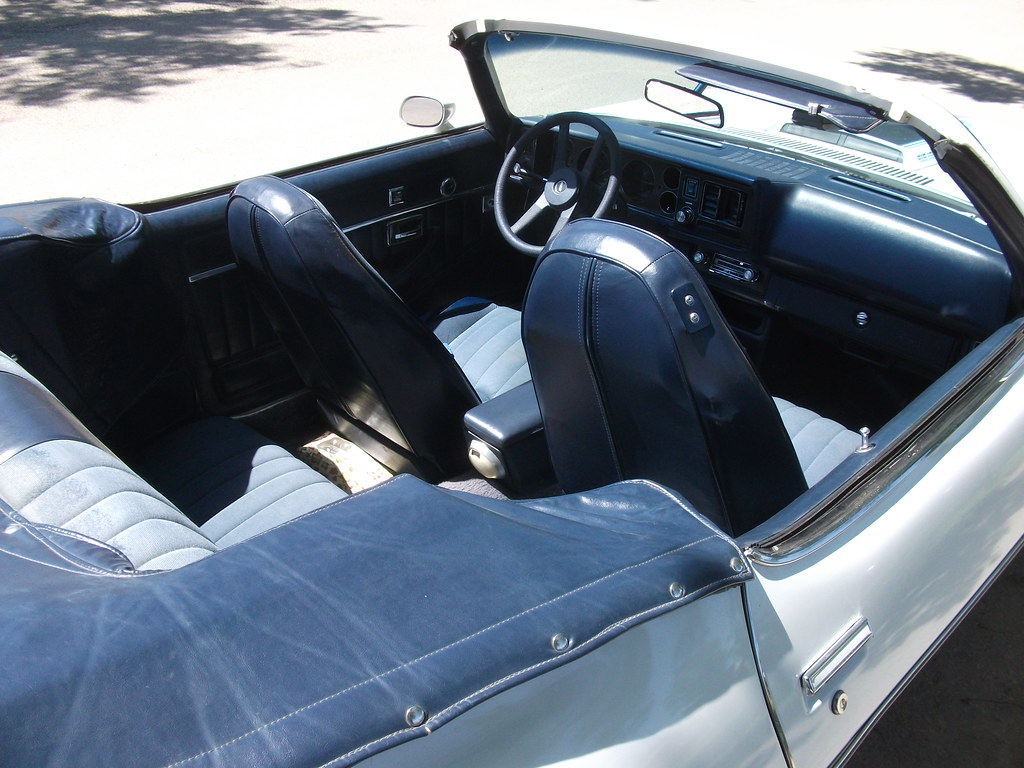 Chevrolet Camaro Z28 Convertible Interior Rare To See Seco