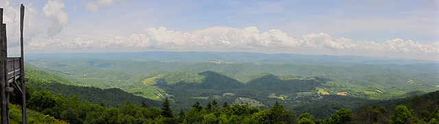 The View From Bald Knob