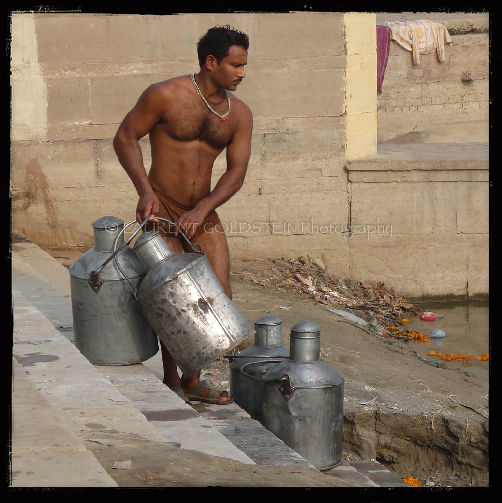 people, india, man, male, water, river, square, milk, atmosphere, human, so...