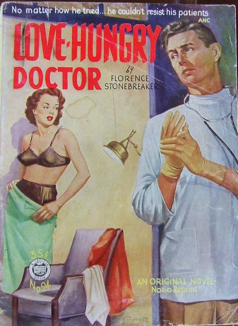 Love-Hungry Doctor - Croydon Books - No 24 - Florence Stonebreaker/Stonebraker !!! - 1952.