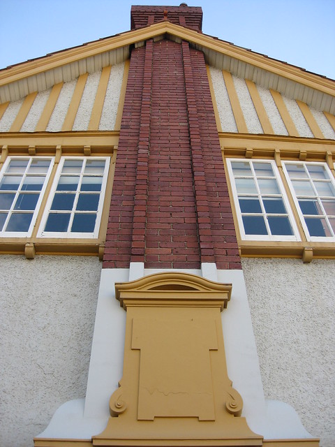 Chimney Breast and Gable Detail of 