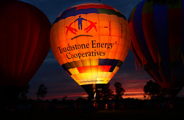 Opening Night of the Foley Balloon Fest