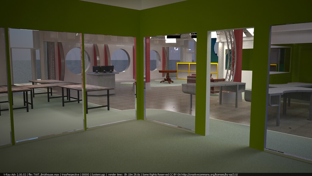 View from Leo\u0026#39;s office | My 3D renderings of the TWiT brick \u2026 | Flickr