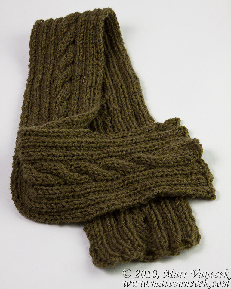 Olive Green Scarf 4 | Scarves knitted by Michelle Strobist I… | Flickr