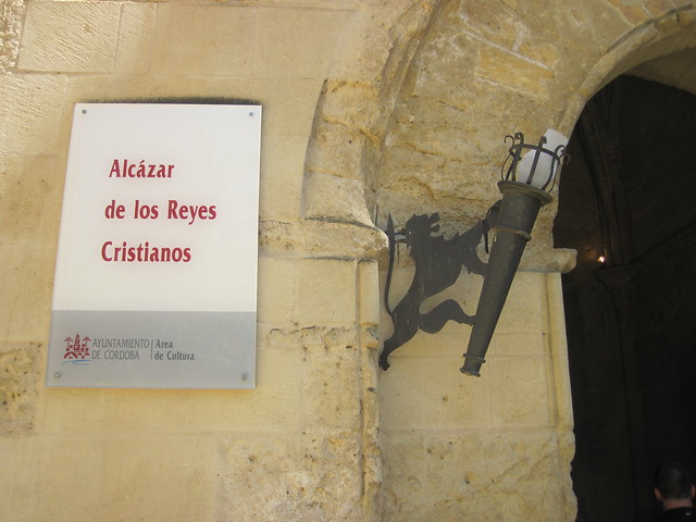 Vista exterior del Alcázar de los Reyes Cristianos, en Córdoba (2010)