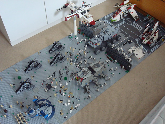 Lego Star Wars Clone Base MOC