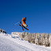 Test můstku ve snowparku :-), foto: Tomáš Roba
