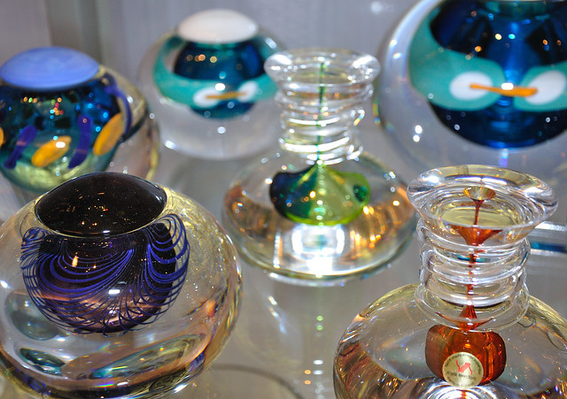 Handgemaakte glazen vazen - Handmade glass vases