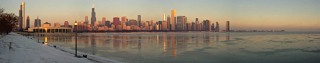 Chicago Skyline panorama