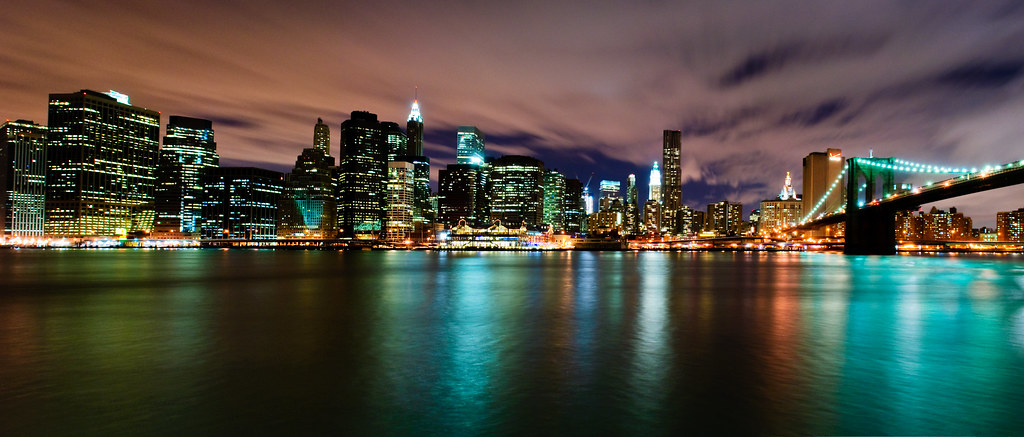 Manhattan Skyline Panorama by anafuentes