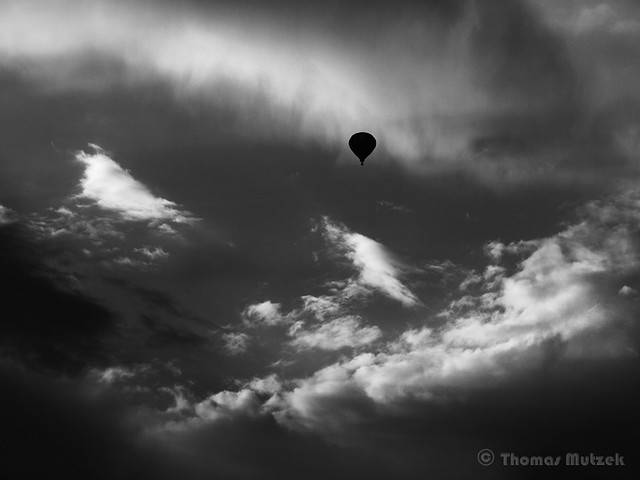 Hot Air Balloon Rising, 2009