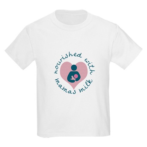 Store - Nourished with Mamas Milk - Pink - Childs T