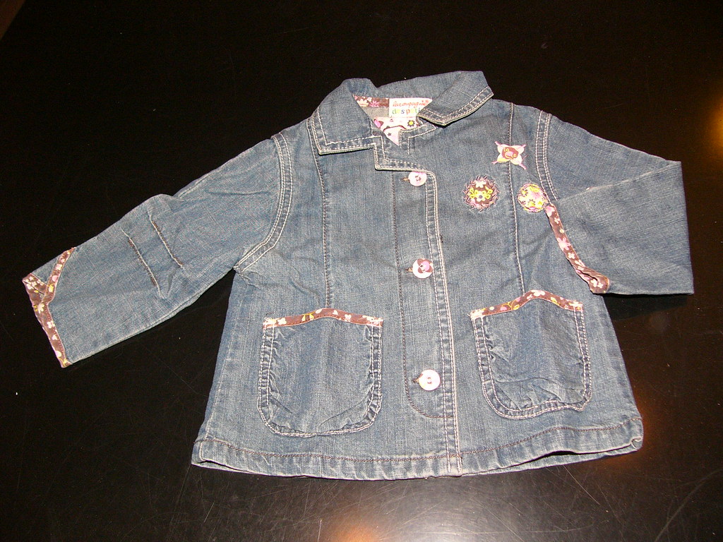 Veste En Jean Levi's Brodée Palmier, Taille S – Neuf Avec étiquettes, Pour Femme