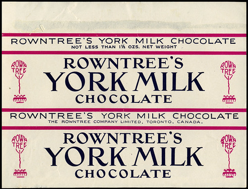 Canada - Rowntree - York Milk chocolate candy bar wrapper … | Flickr