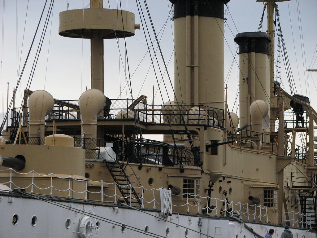 Superstructure of the USS Olympia