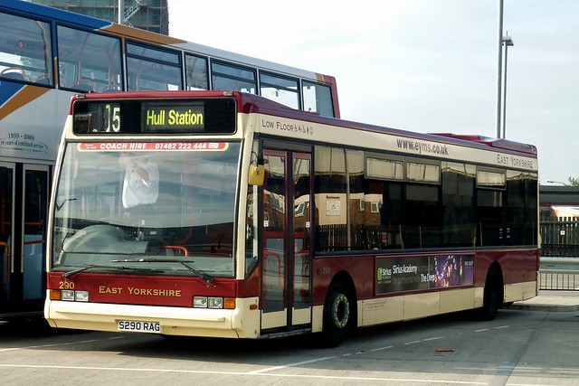 S290RAG East Yorkshire Optare Excel L1150 290