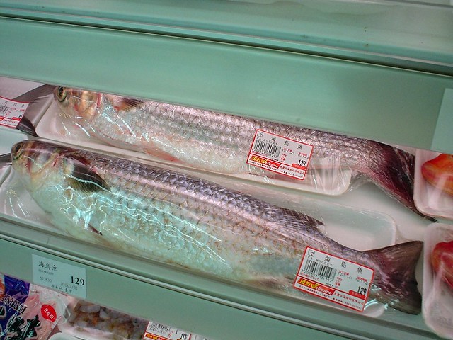 Mullet fish from WELLCOME @ Xinbeitou in Taipei