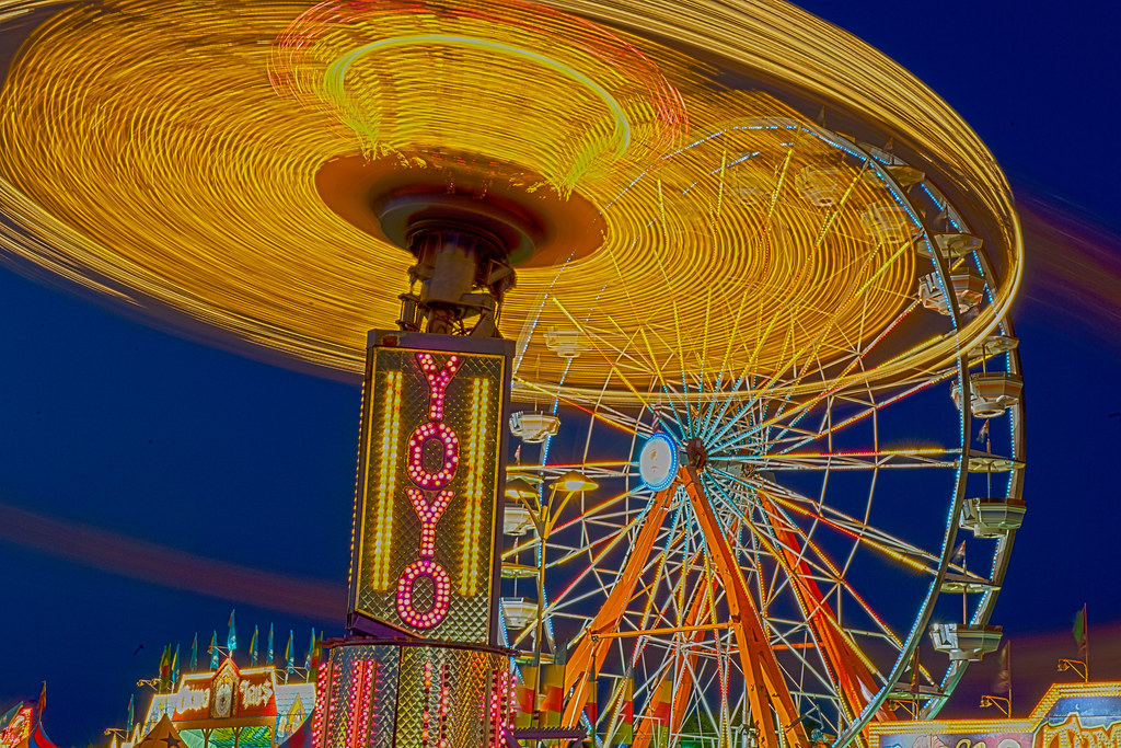 Blue Zone Fair Rides | 2010 Dane County Fair | NikonD3xuser1(Thanks for ...