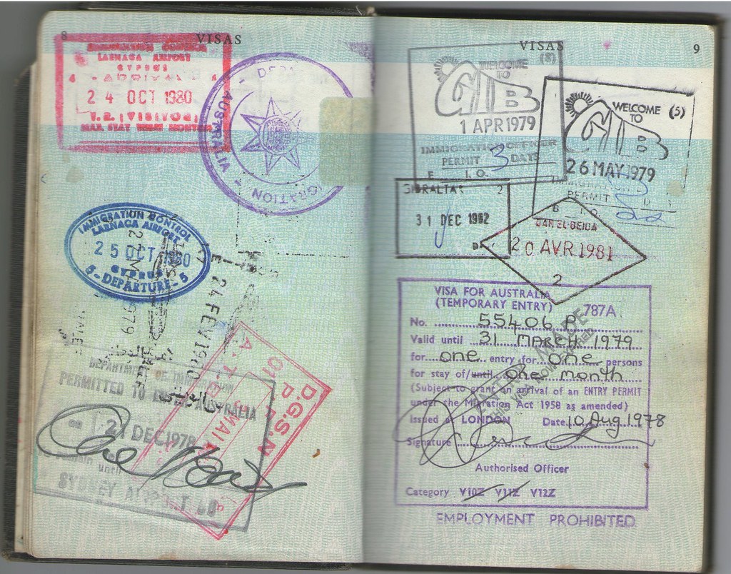 img010 | Page 8: Cyprus entry and exit stamps from Larnaca a… | Flickr
