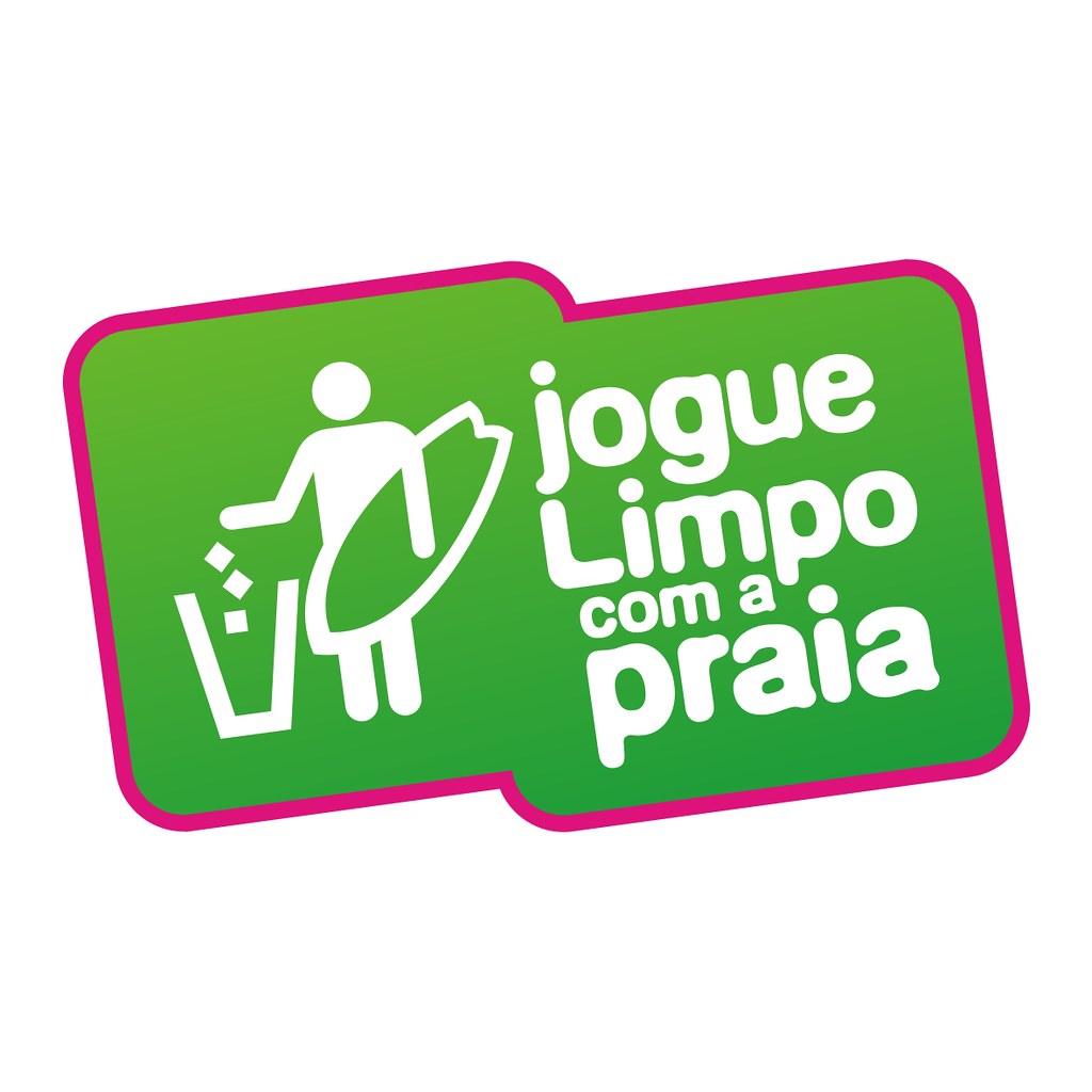 Logo @ jogue limpo com a praia, jrpetry