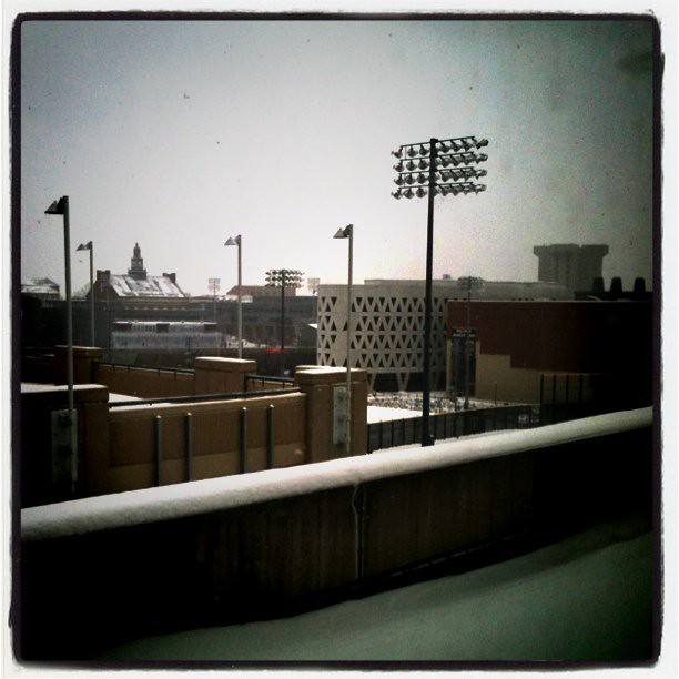 Still snowing at UC