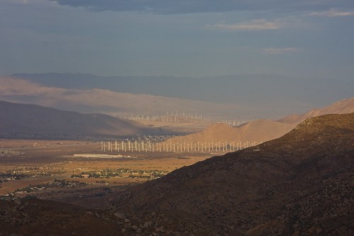 california usa highway san desert wind farm panoramic palm mount springs idyllwild jacinto