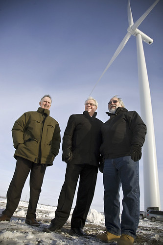 Wind power trio | by Manitoba NDP Caucus