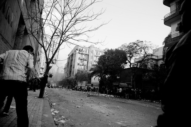 The Battle for Lazoughli Square محاولات الزحف على وزارة الداخلية