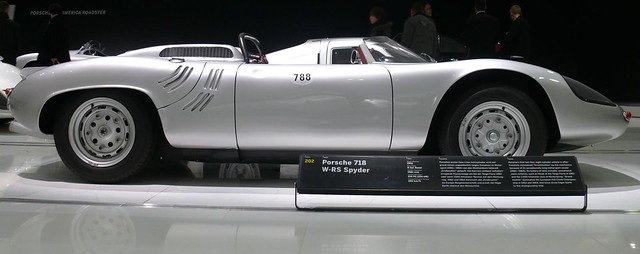 Porsche 718 W-RS Spyder 1962 silver r