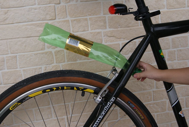 Bike hack - Paralama feito de garrafa PET