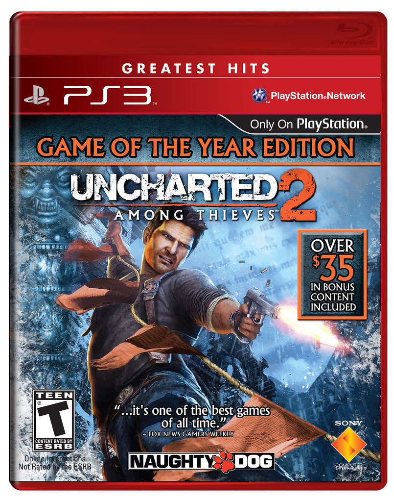 UNCHARTED 2: Game of the Year Edition Greatest Hits for PS…