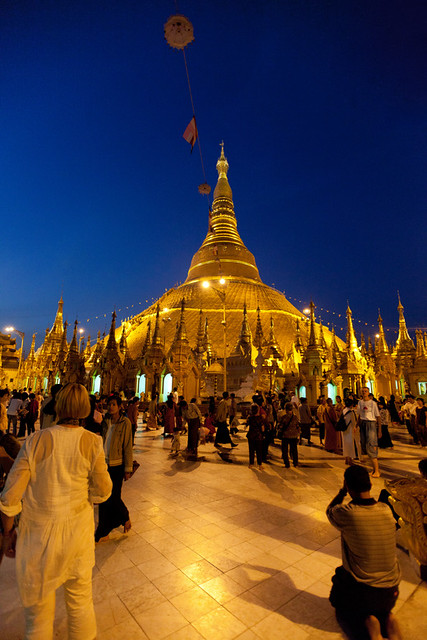 @ Shwedagon Pagoda, Myanmar, 2009