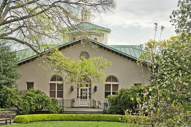The McKim, Mead and White Visitor Center at the Brooklyn Botanic Garden