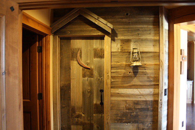 The Double Cross - (Outhouse) Bathroom Door